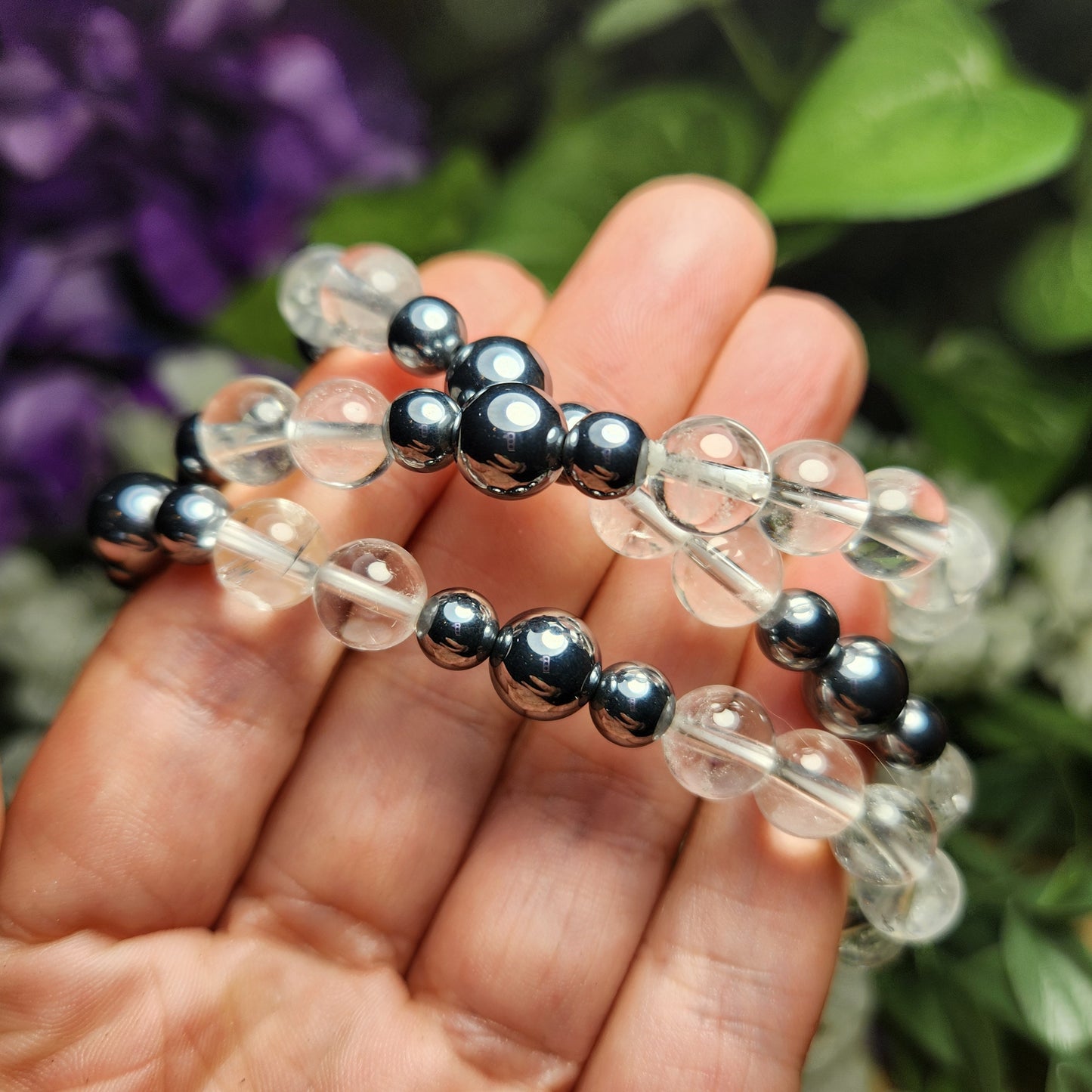 Terahertz & Quartz Bracelet