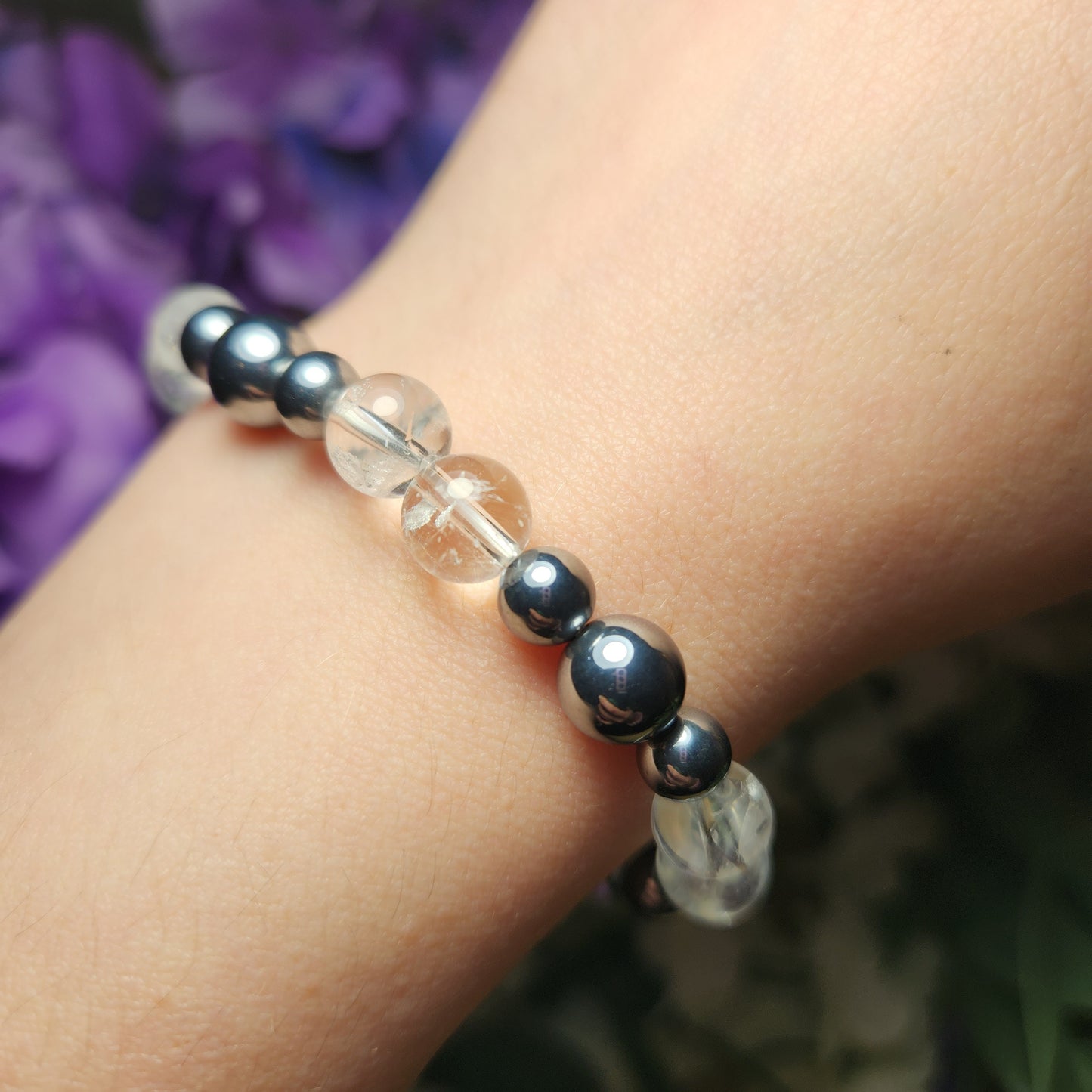 Terahertz & Quartz Bracelet