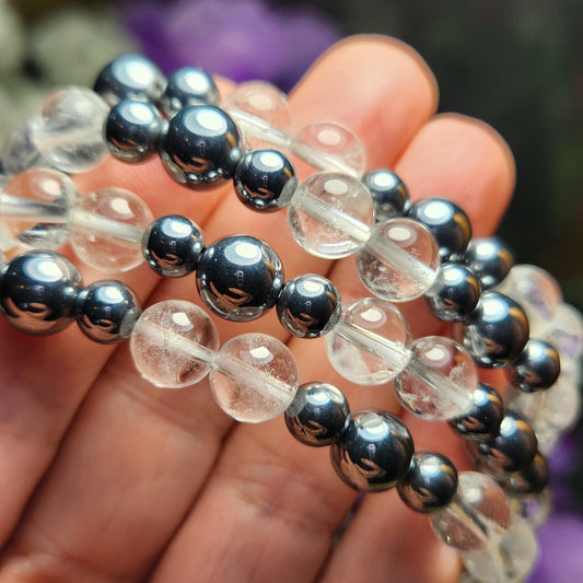 Terahertz & Quartz Bracelet