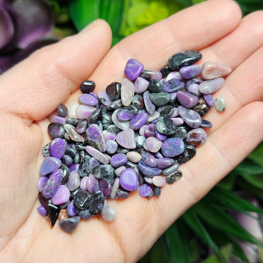 Sugilite Crystal Chips