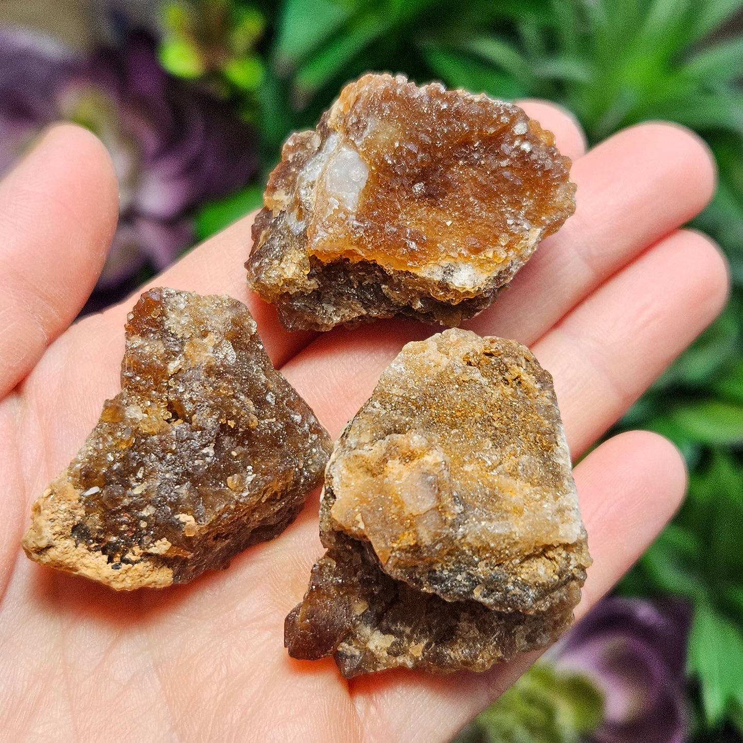 Natural Citrine Cluster