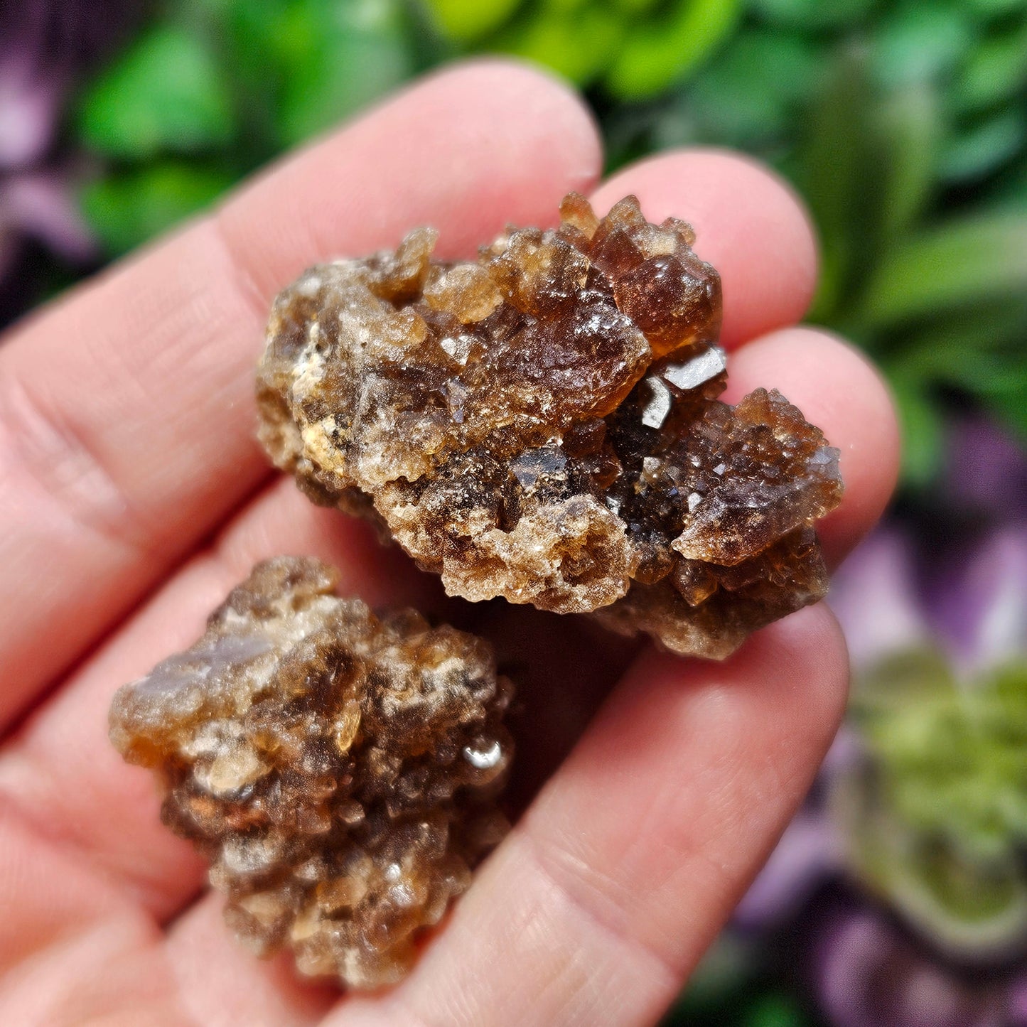 Natural Citrine Cluster