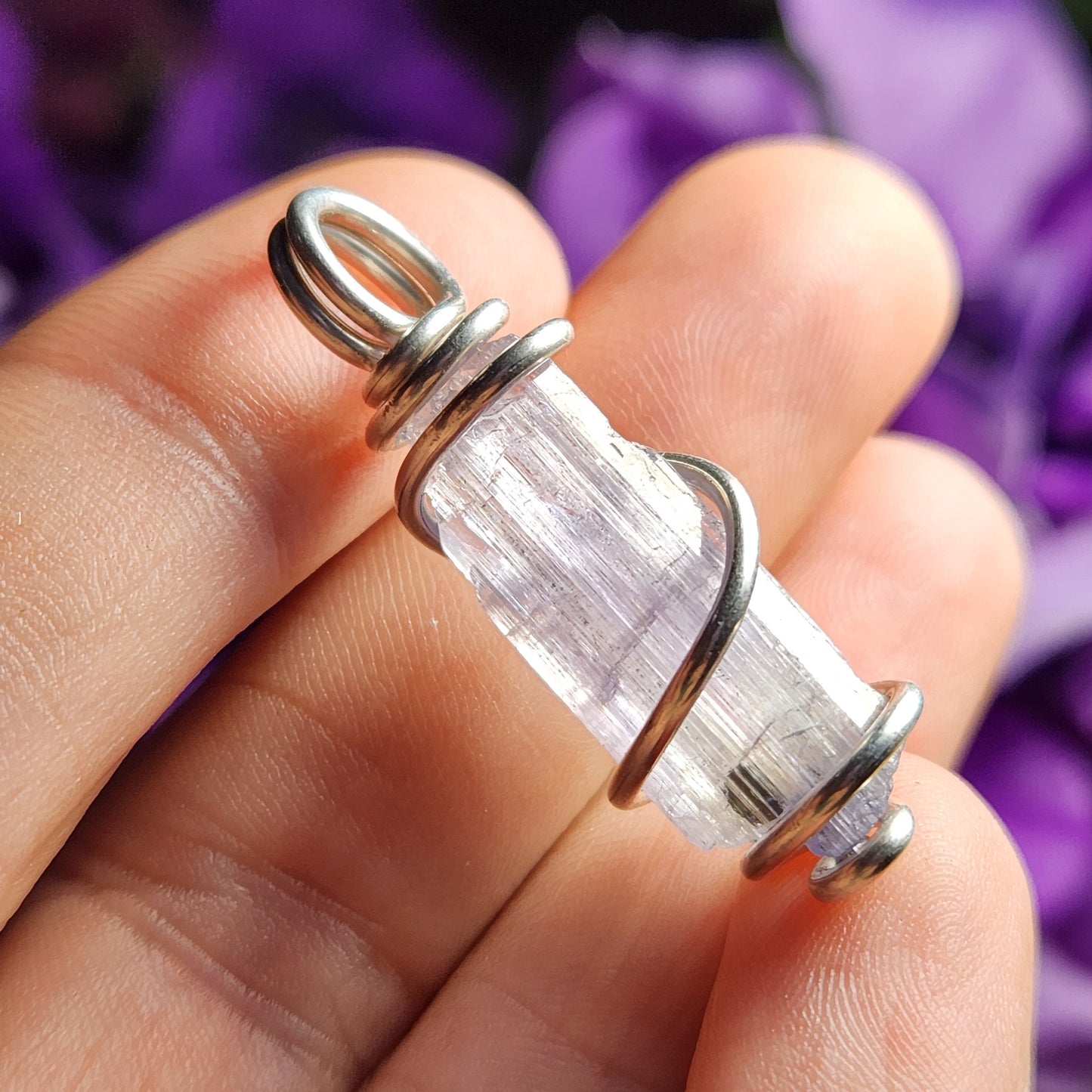 Lavender Tanzanite Pendant