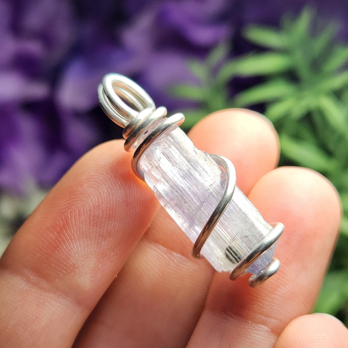 Lavender Tanzanite Pendant