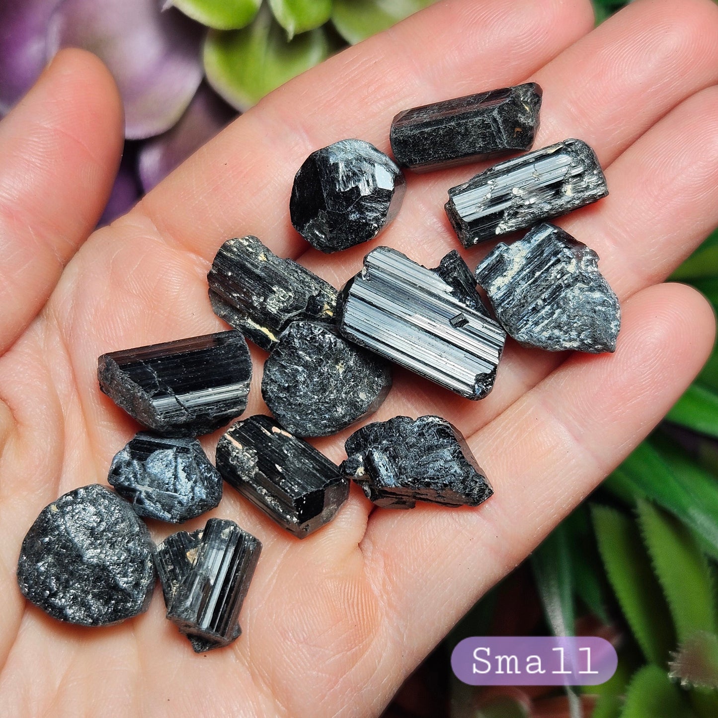 Raw Black Tourmaline Crystal
