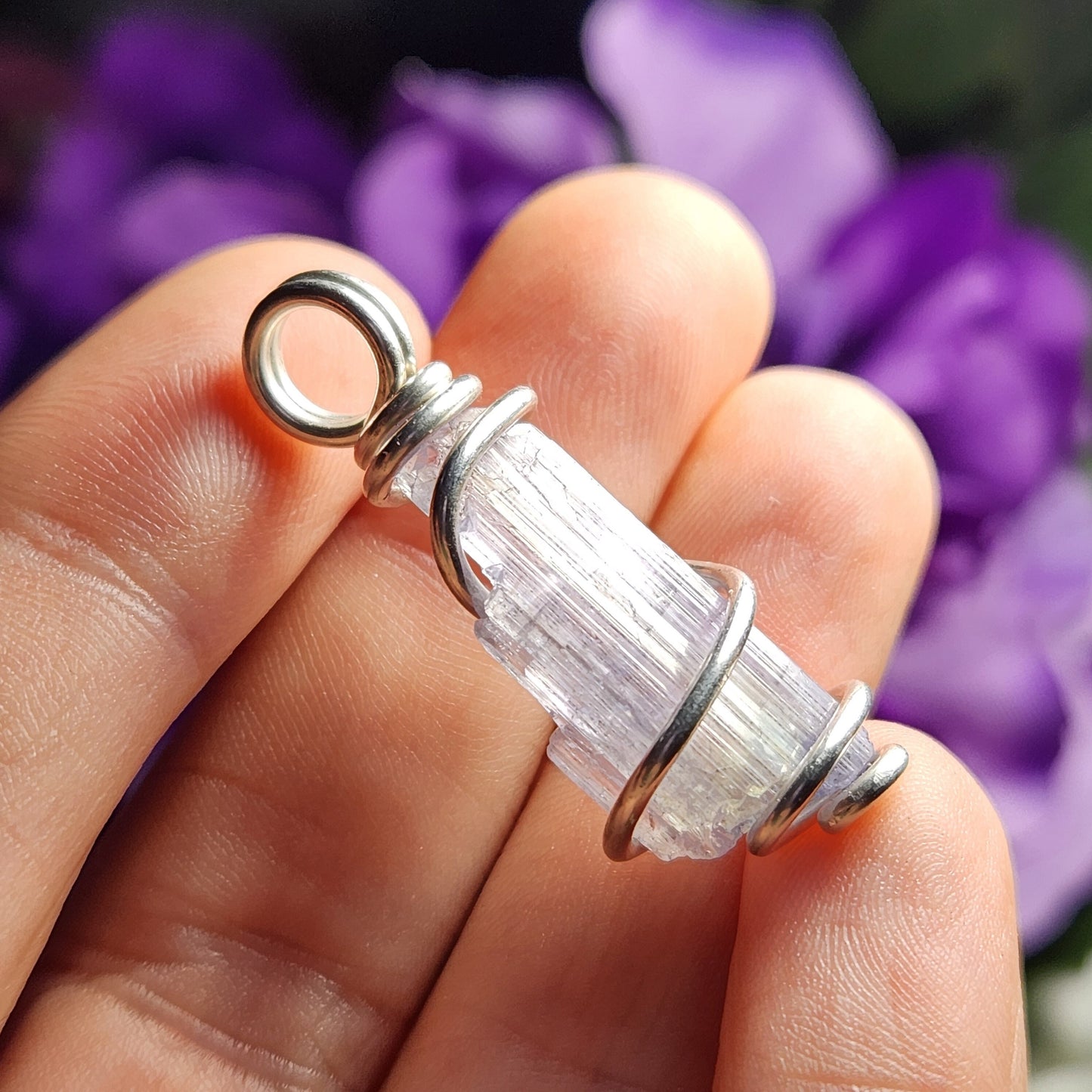 Lavender Tanzanite Pendant