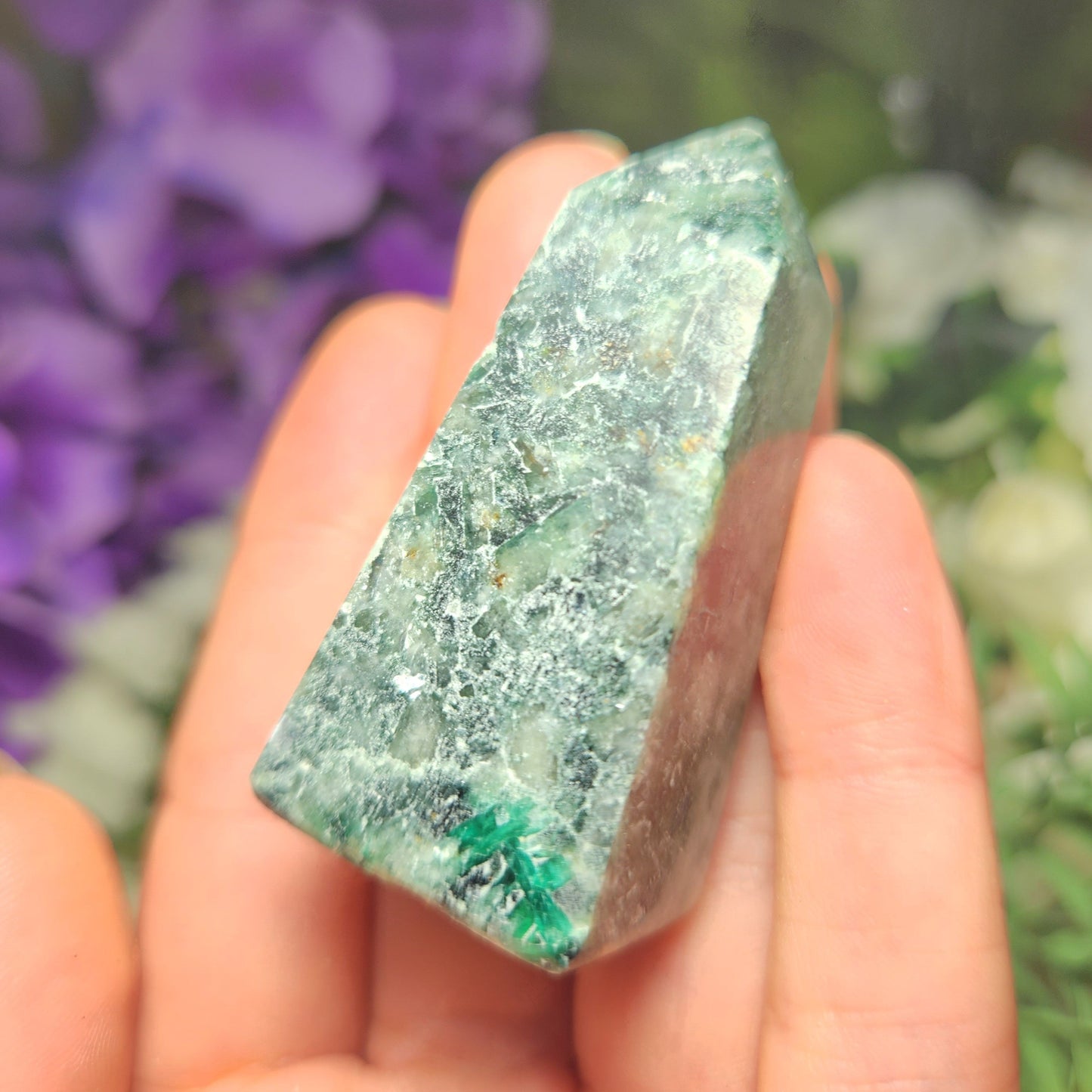 Green Kyanite Tower