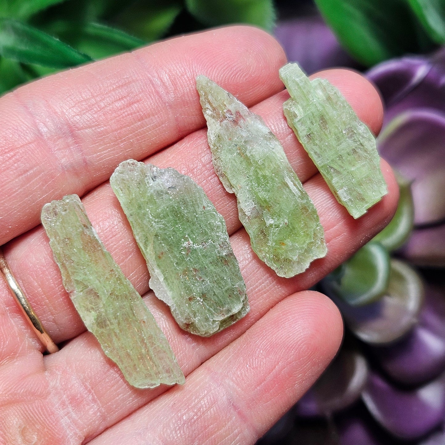 Raw Green Kyanite