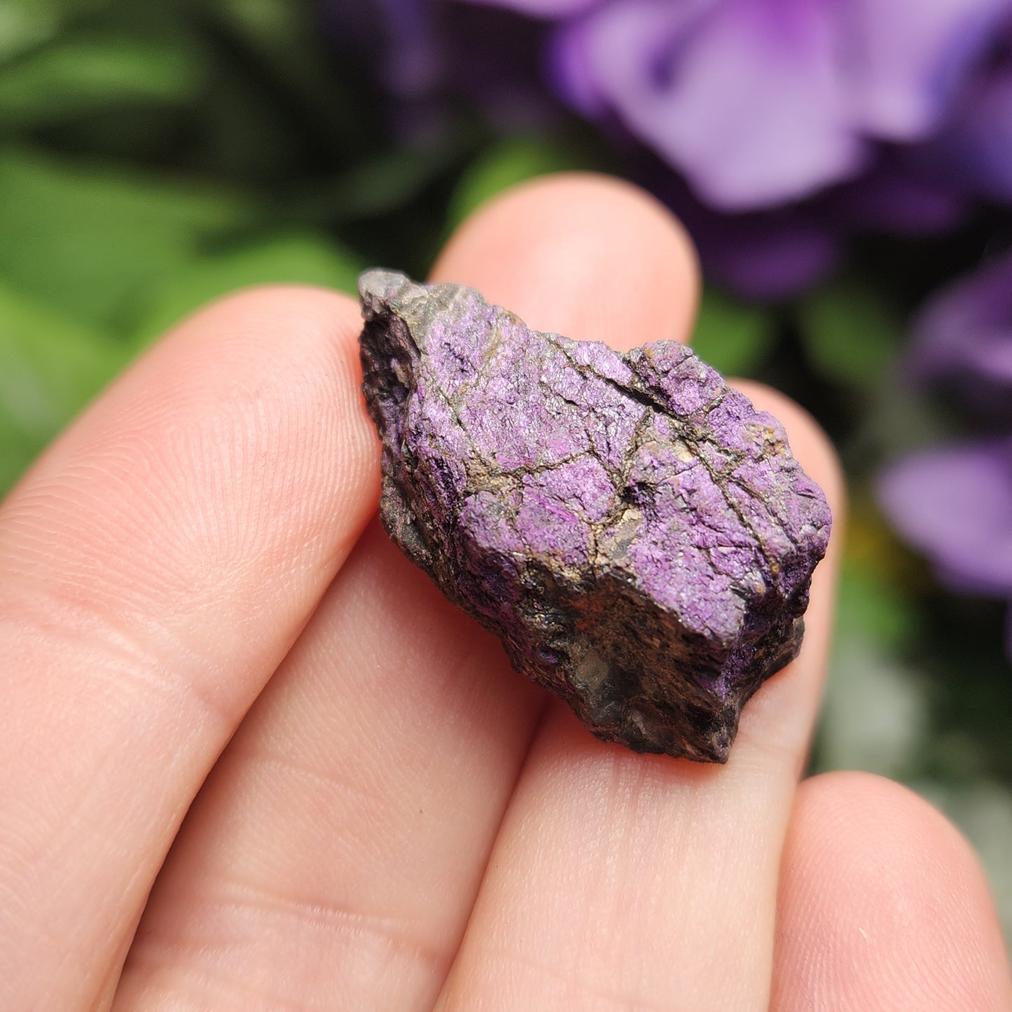 Raw Purpurite Crystal