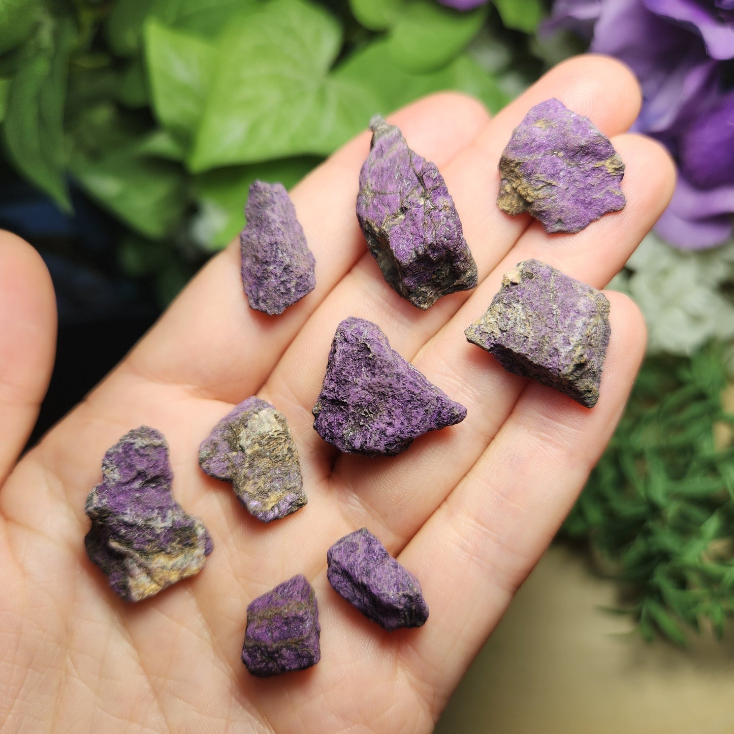 Raw Purpurite Crystal