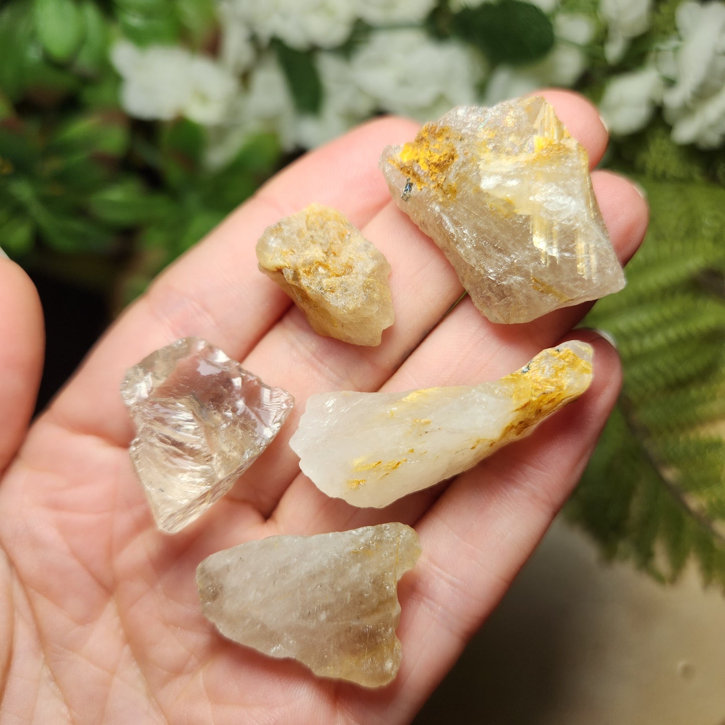 Raw Rutilated Quartz