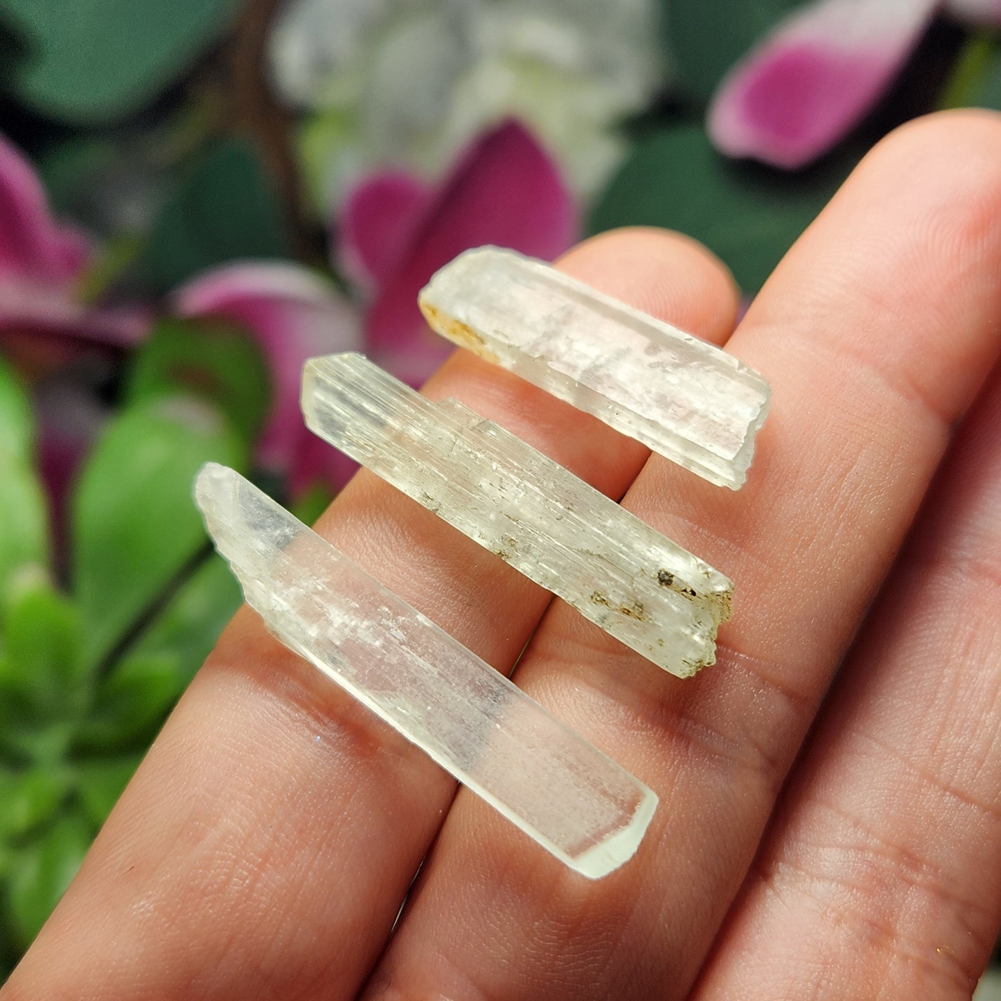 Clear Kunzite Crystal Blade