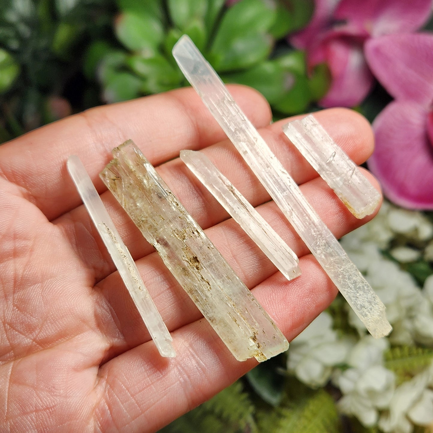 Clear Kunzite Crystal Blade