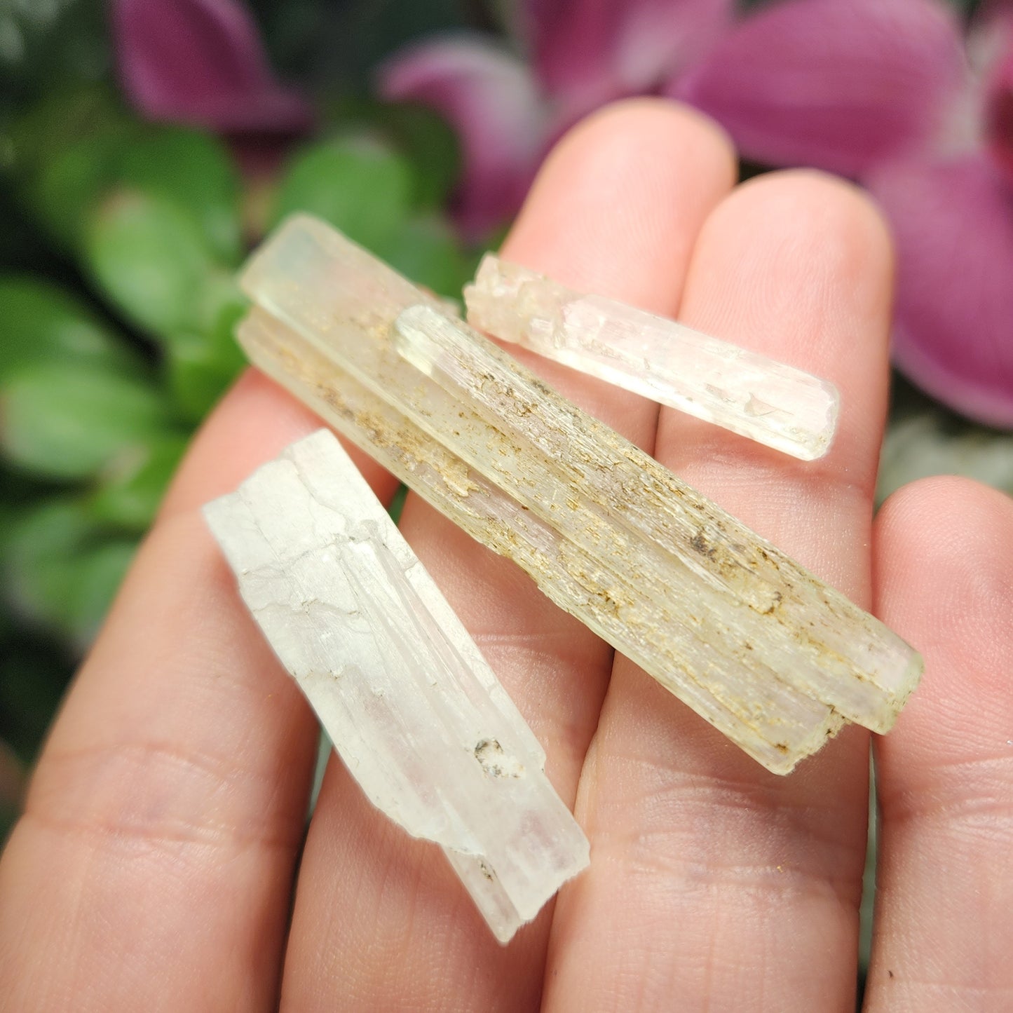 Clear Kunzite Crystal Blade