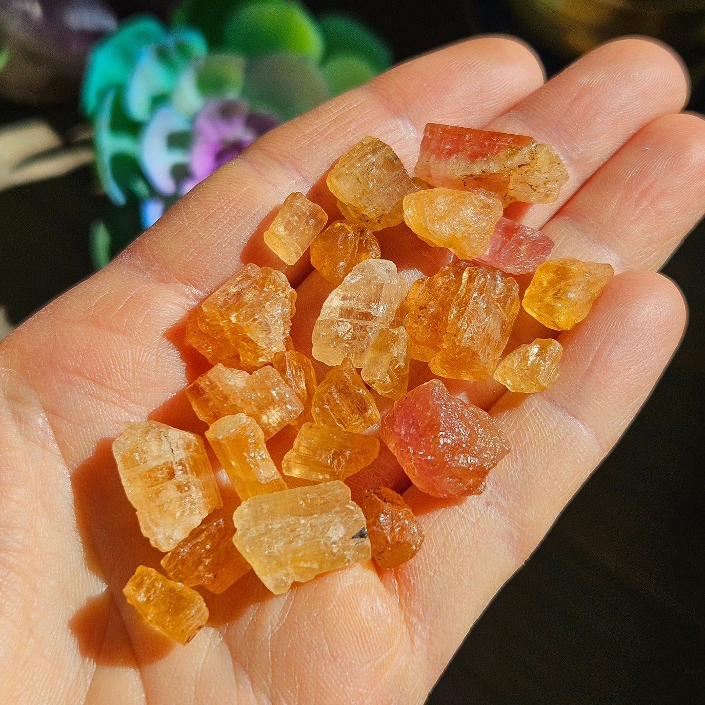 Honey Topaz Crystal