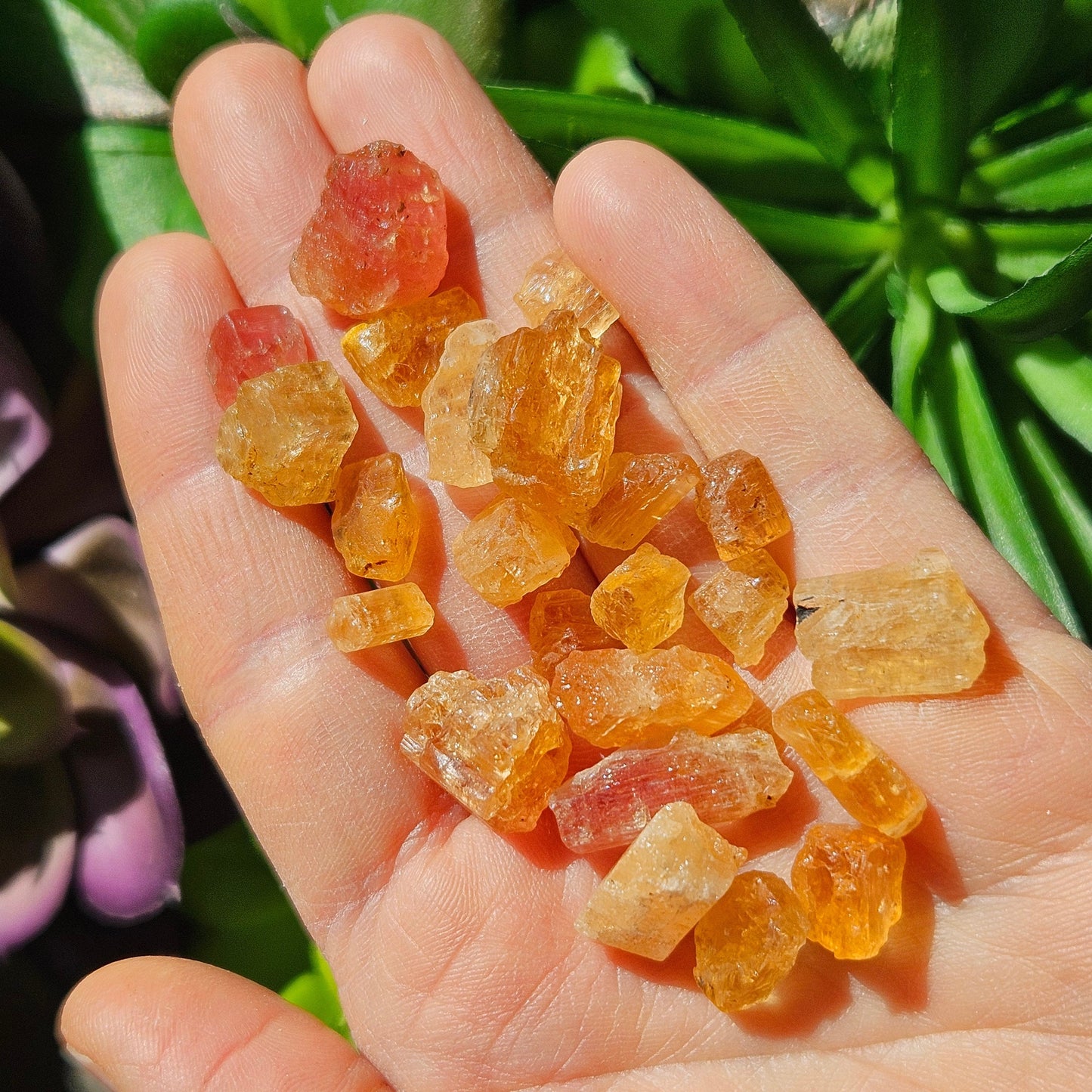 Honey Topaz Crystal