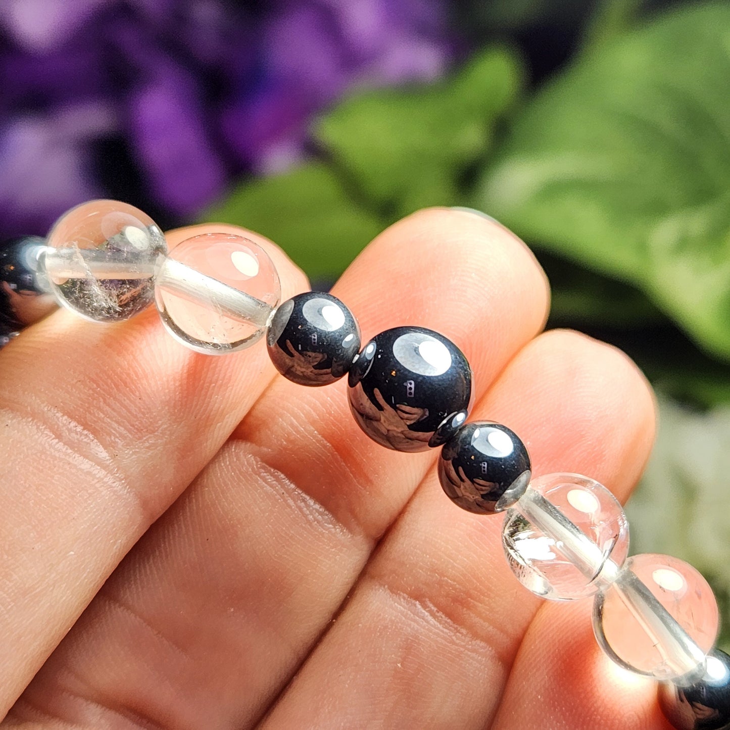 Terahertz & Quartz Bracelet