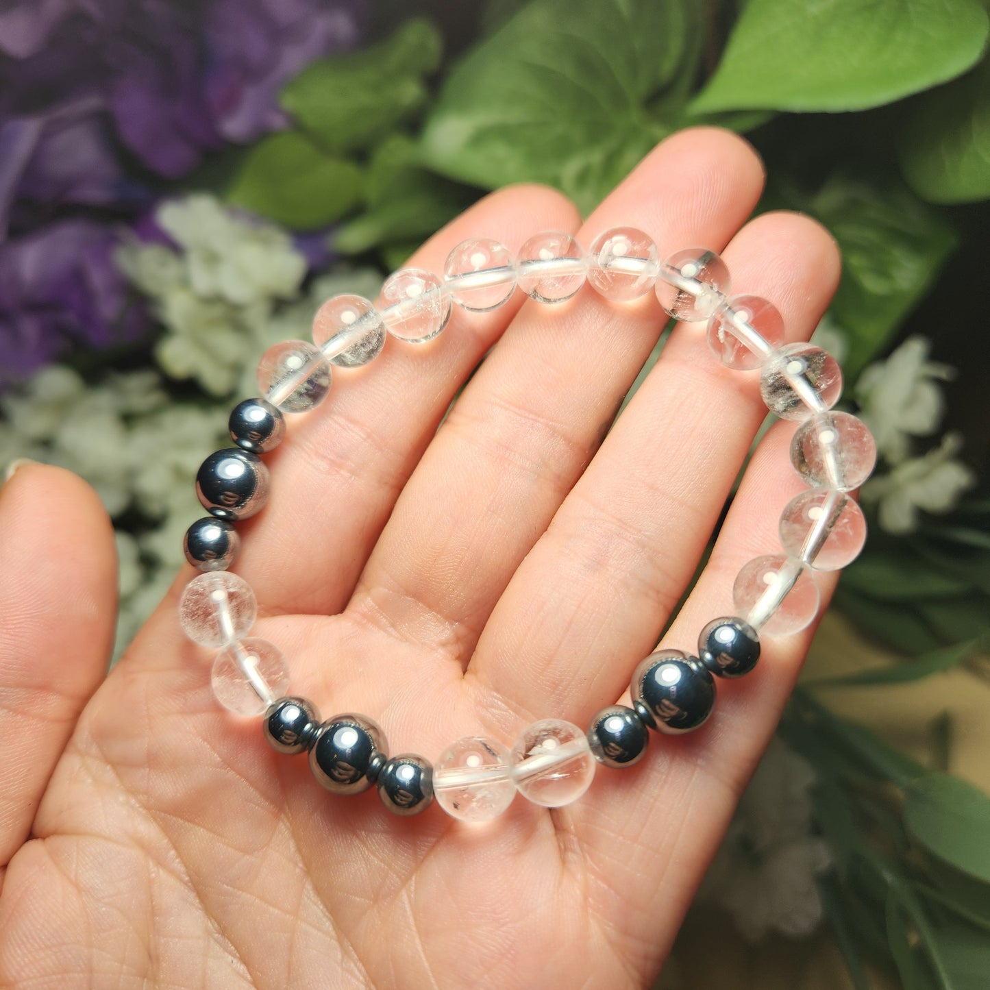 Terahertz & Quartz Bracelet