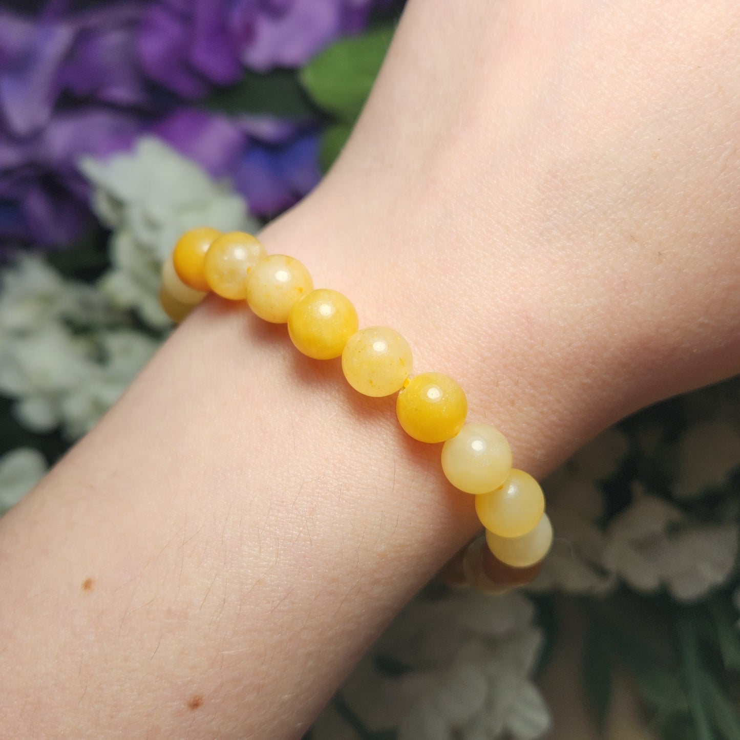 Yellow Jade Bracelet