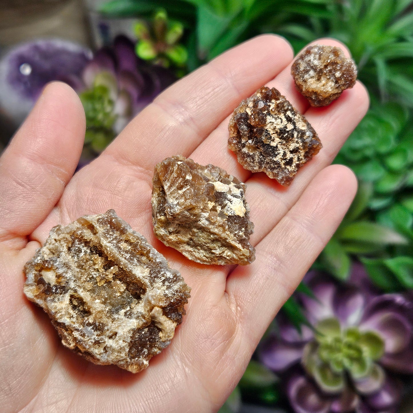 Natural Citrine Cluster