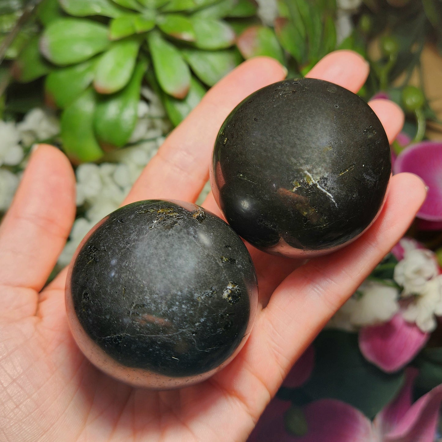 Black Tourmaline Sphere