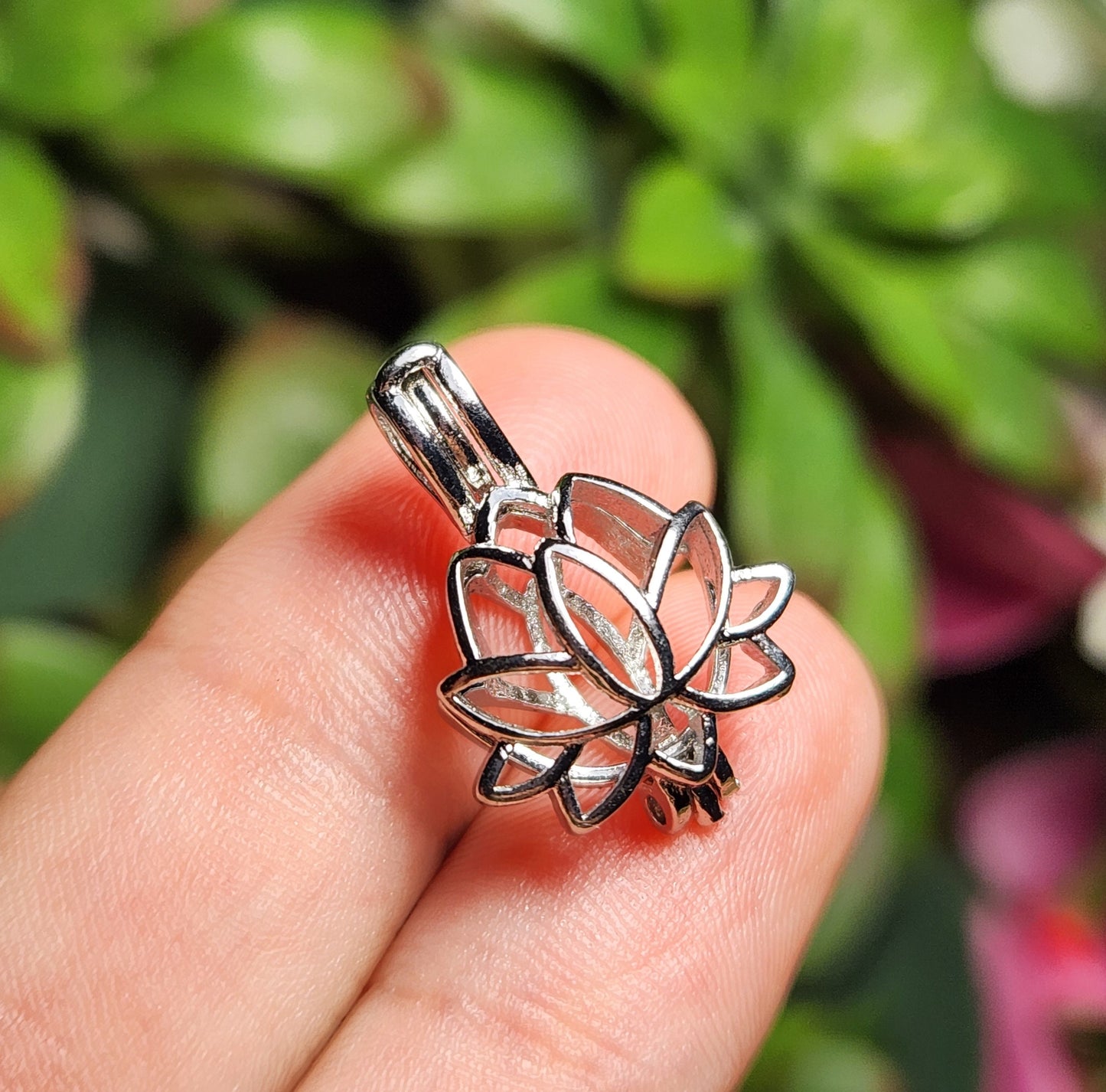 Lotus Cage Pendant