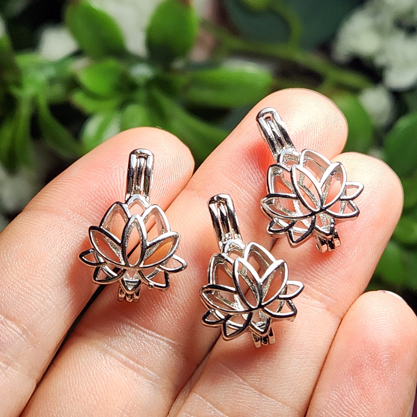 Lotus Cage Pendant
