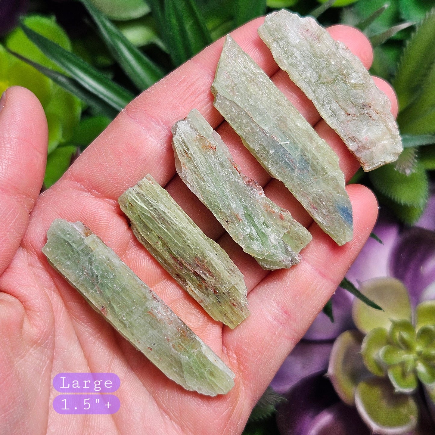 Raw Green Kyanite