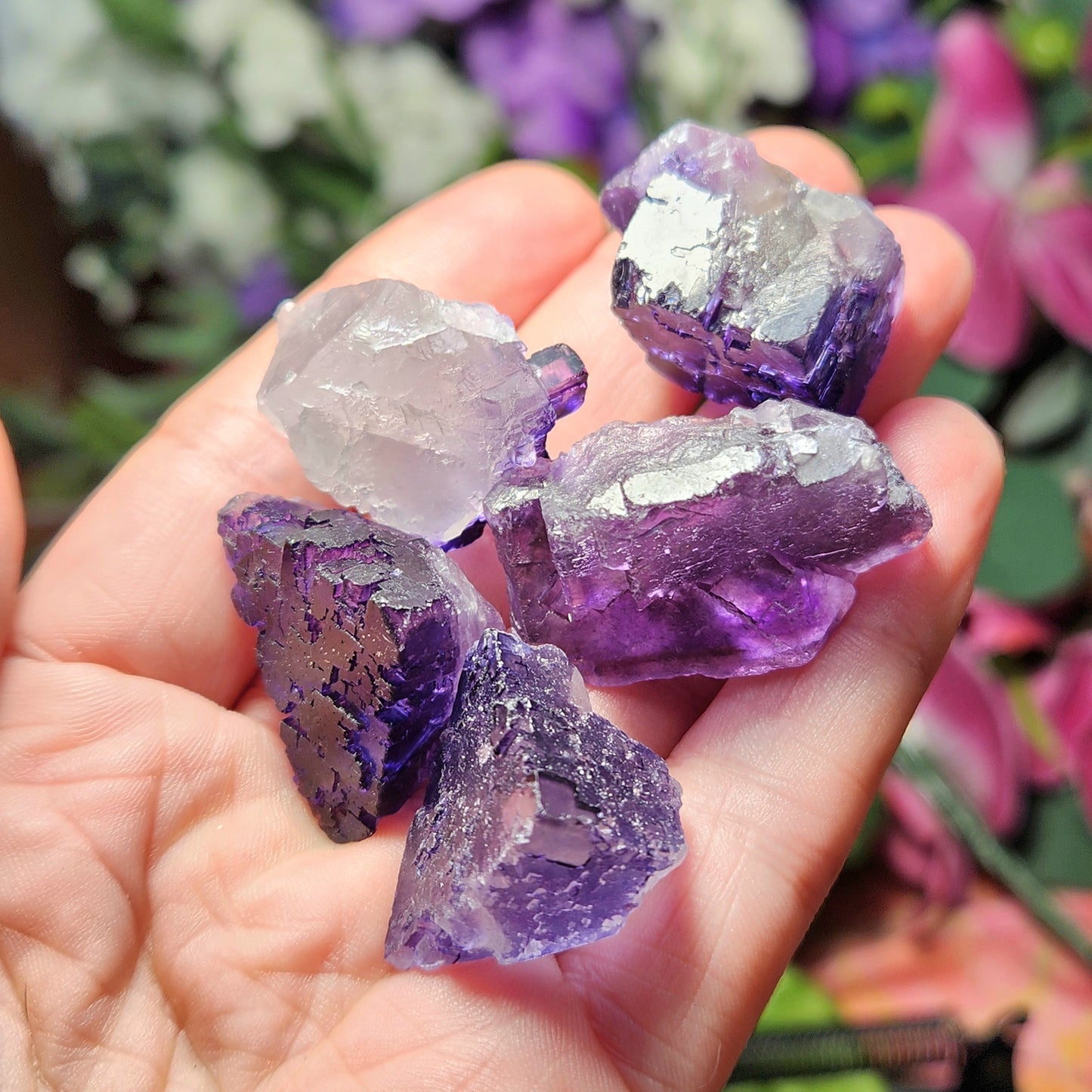 Etched Fluorite