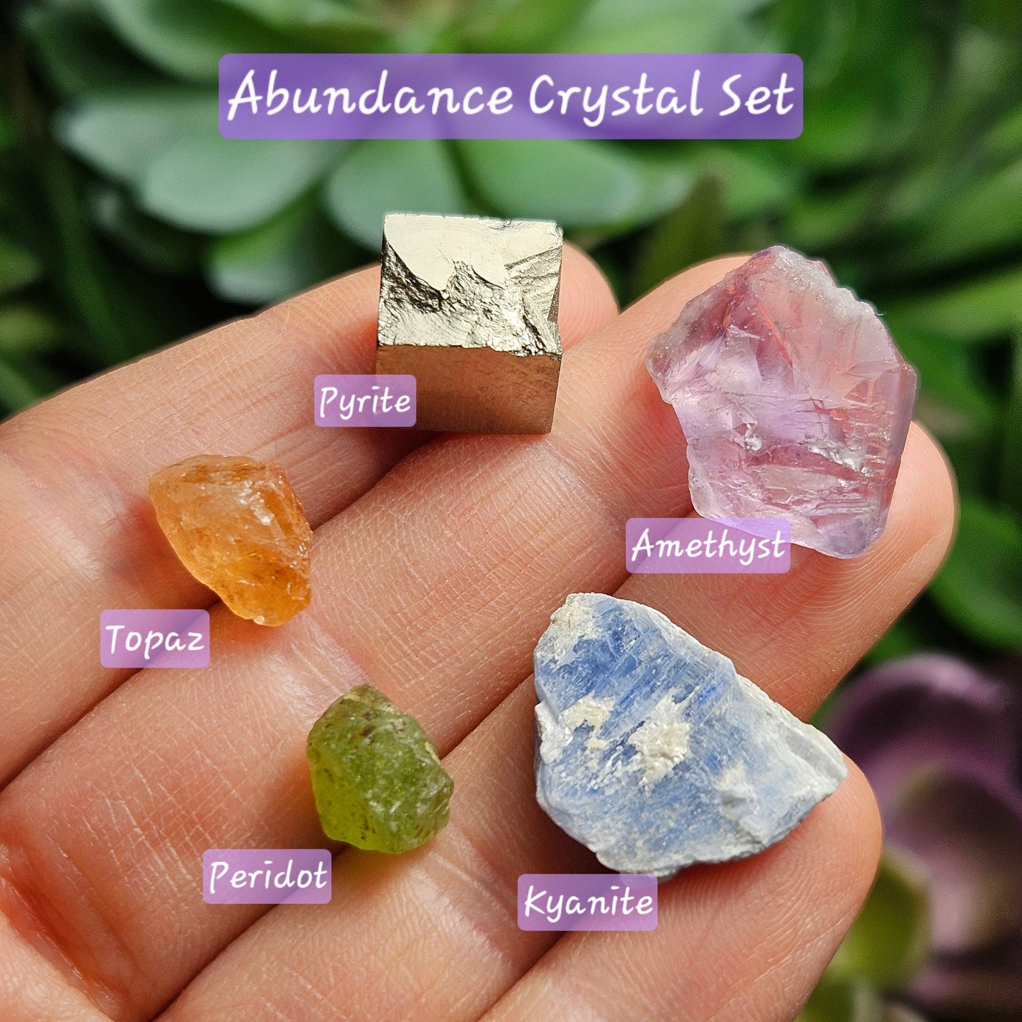 Abundance Crystal Set