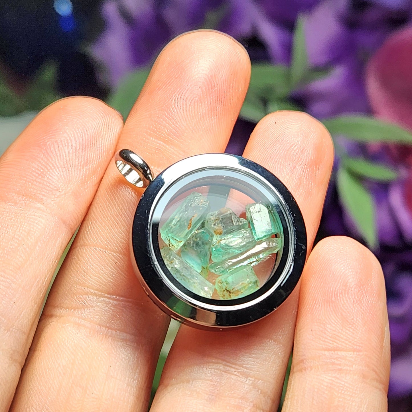 Colombian Emerald Pendant