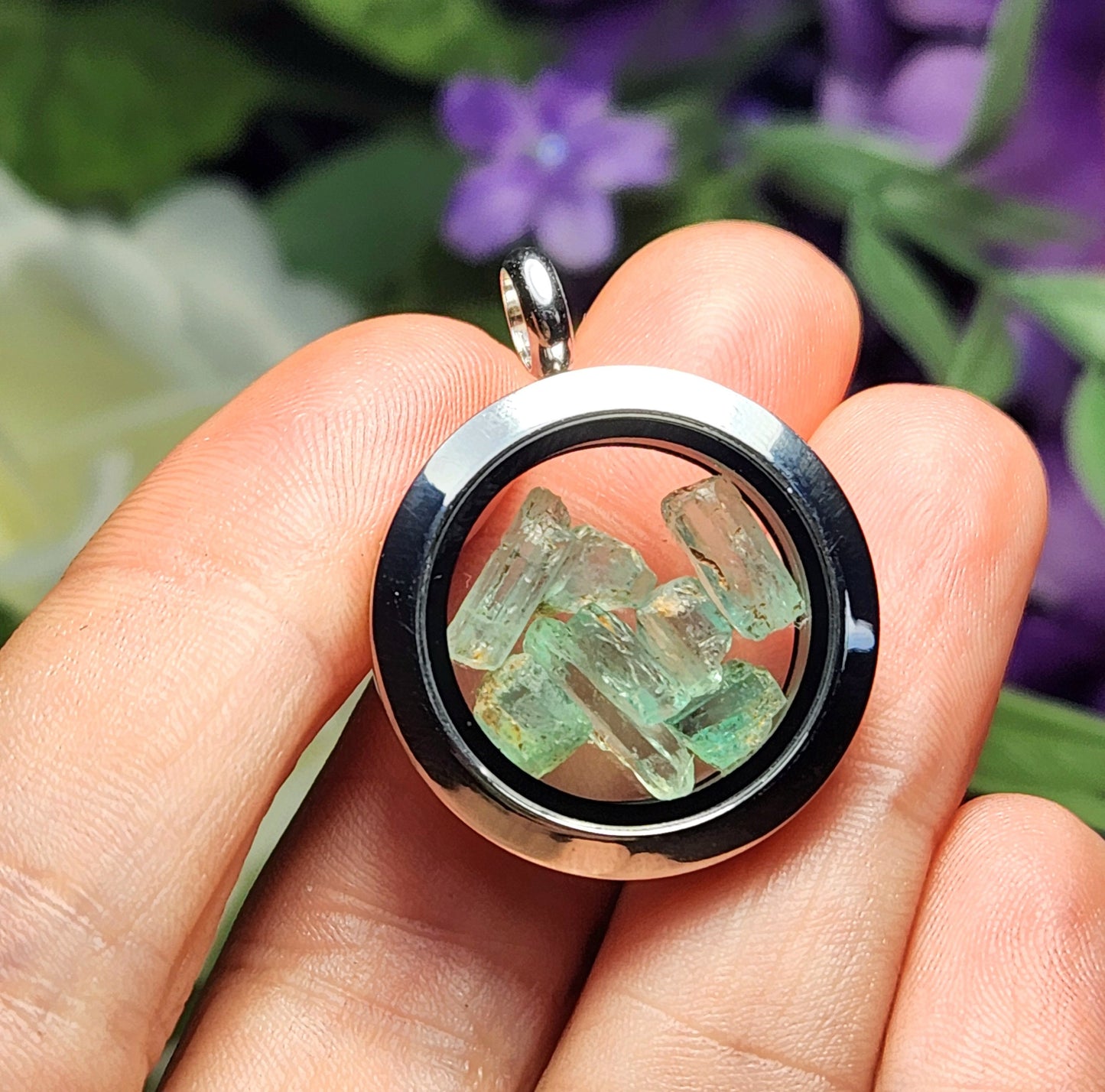 Colombian Emerald Pendant