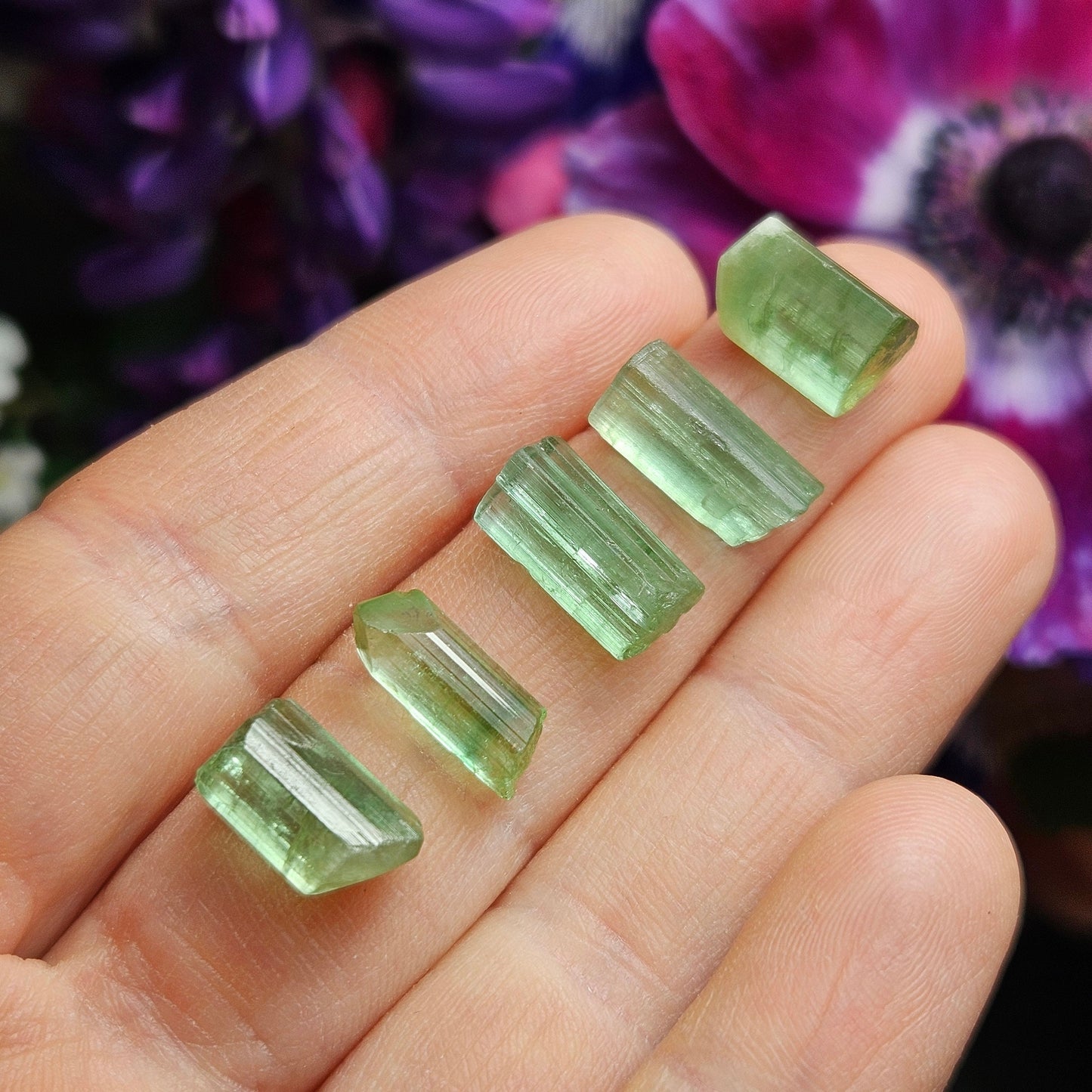 Green Tourmaline Crystal