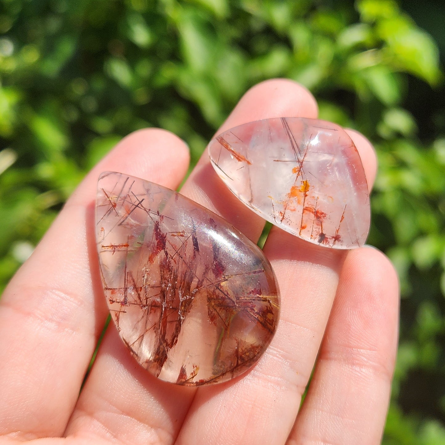 RED Rutilated Quartz