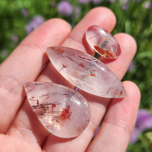 RED Rutilated Quartz
