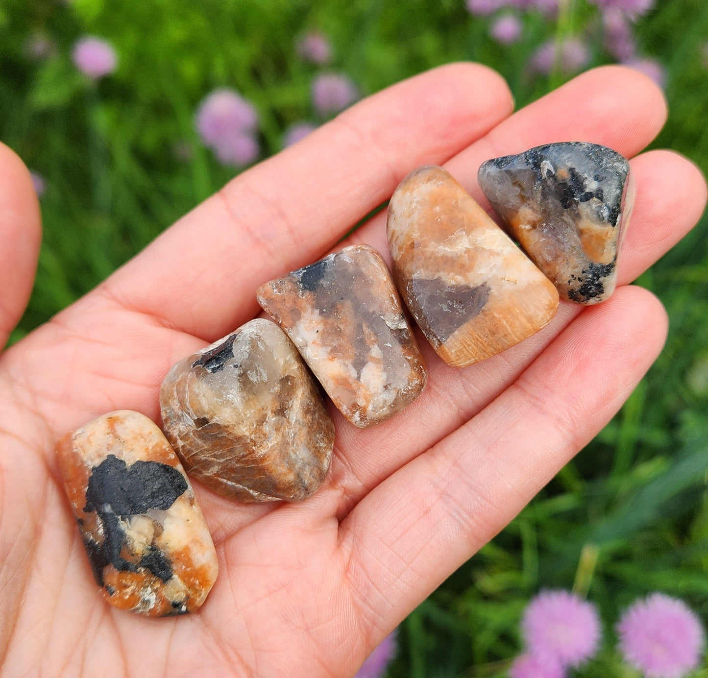 Black Tourmaline & Moonstone