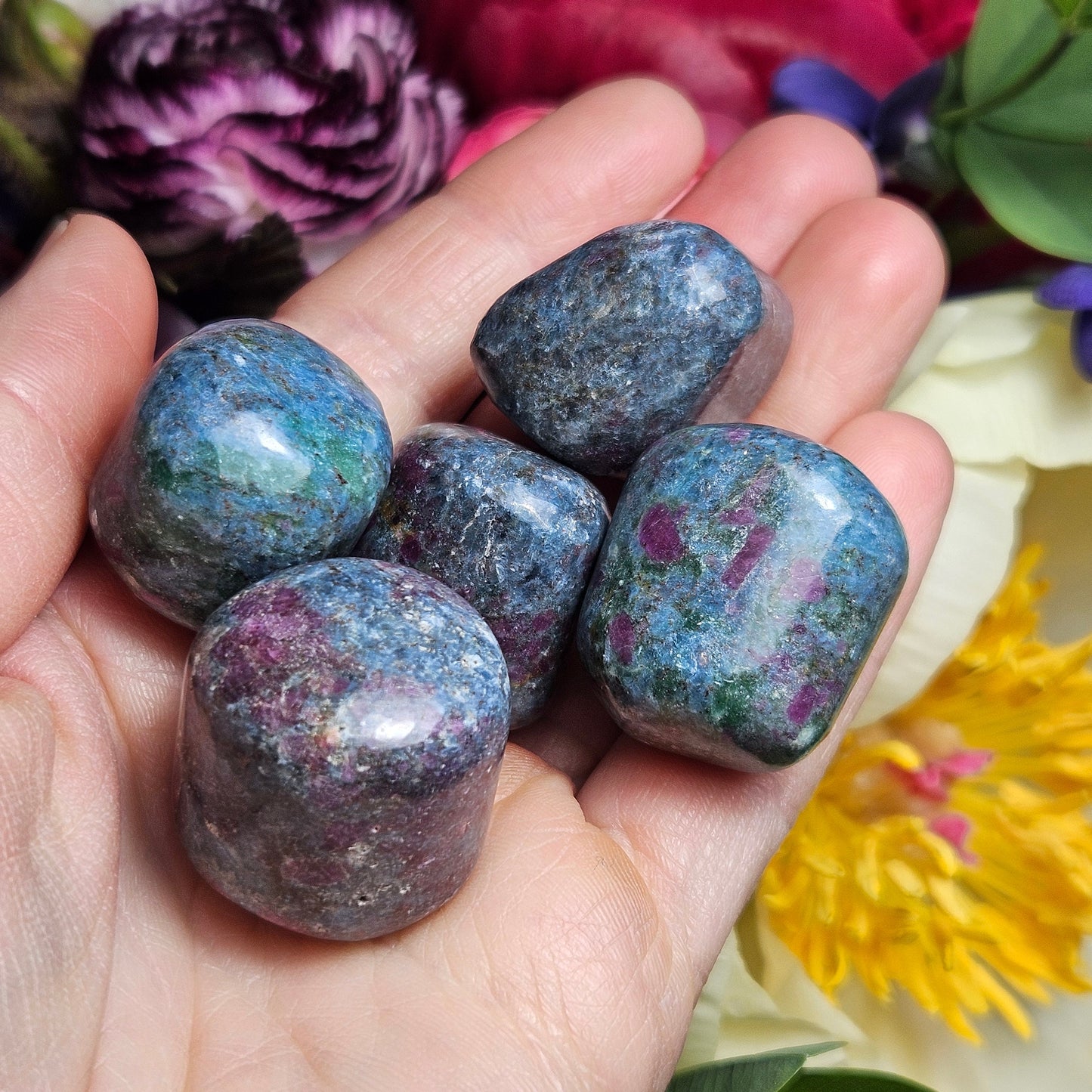 Ruby Kyanite Crystal