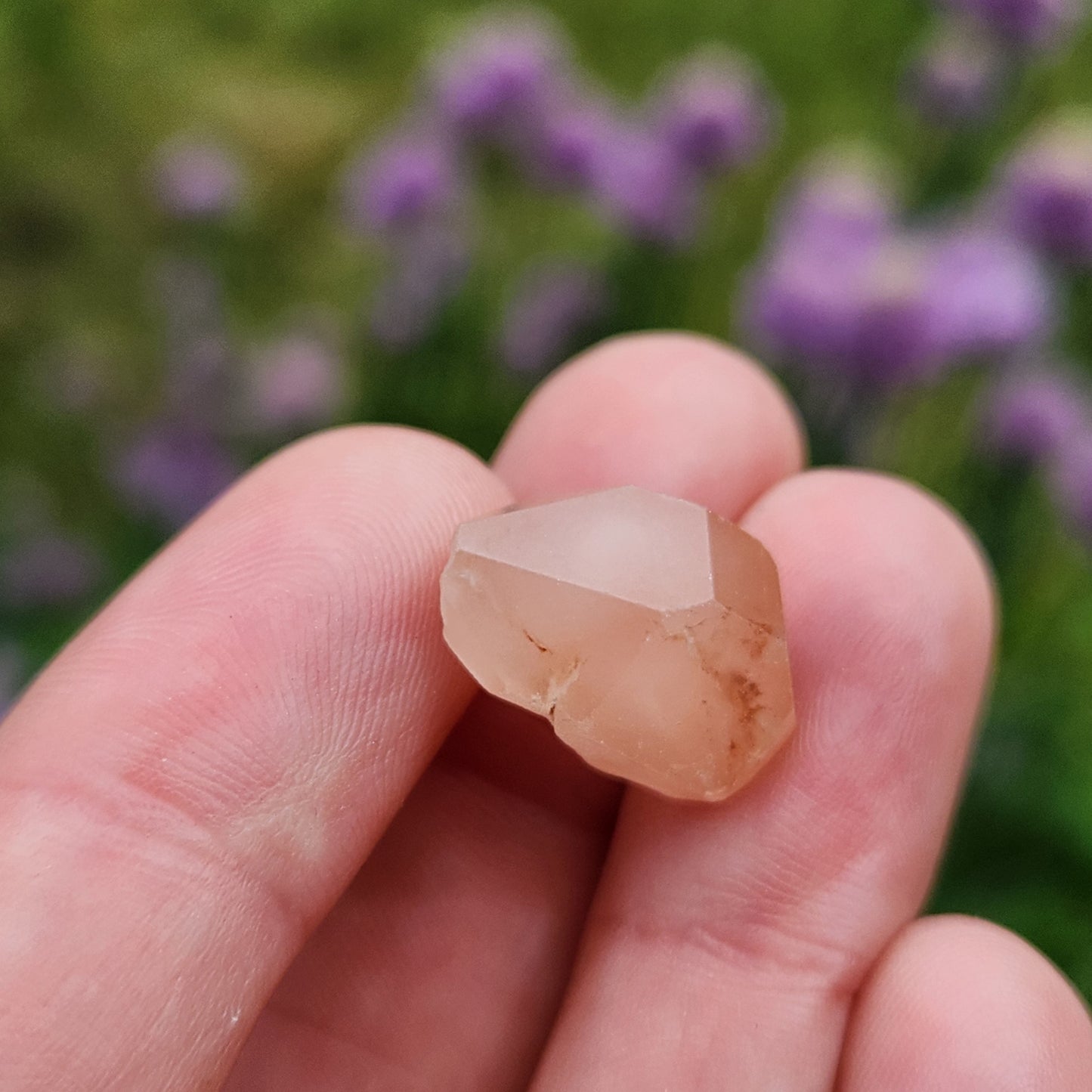 PINK Beta Quartz Crystal