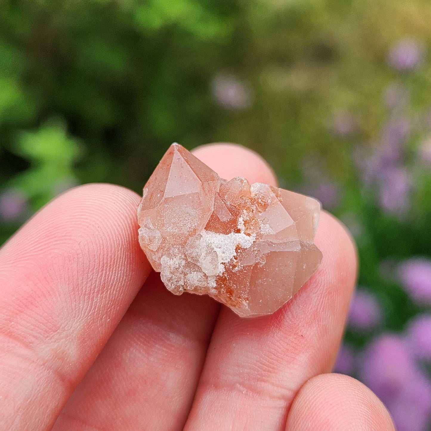 PINK Beta Quartz Crystal
