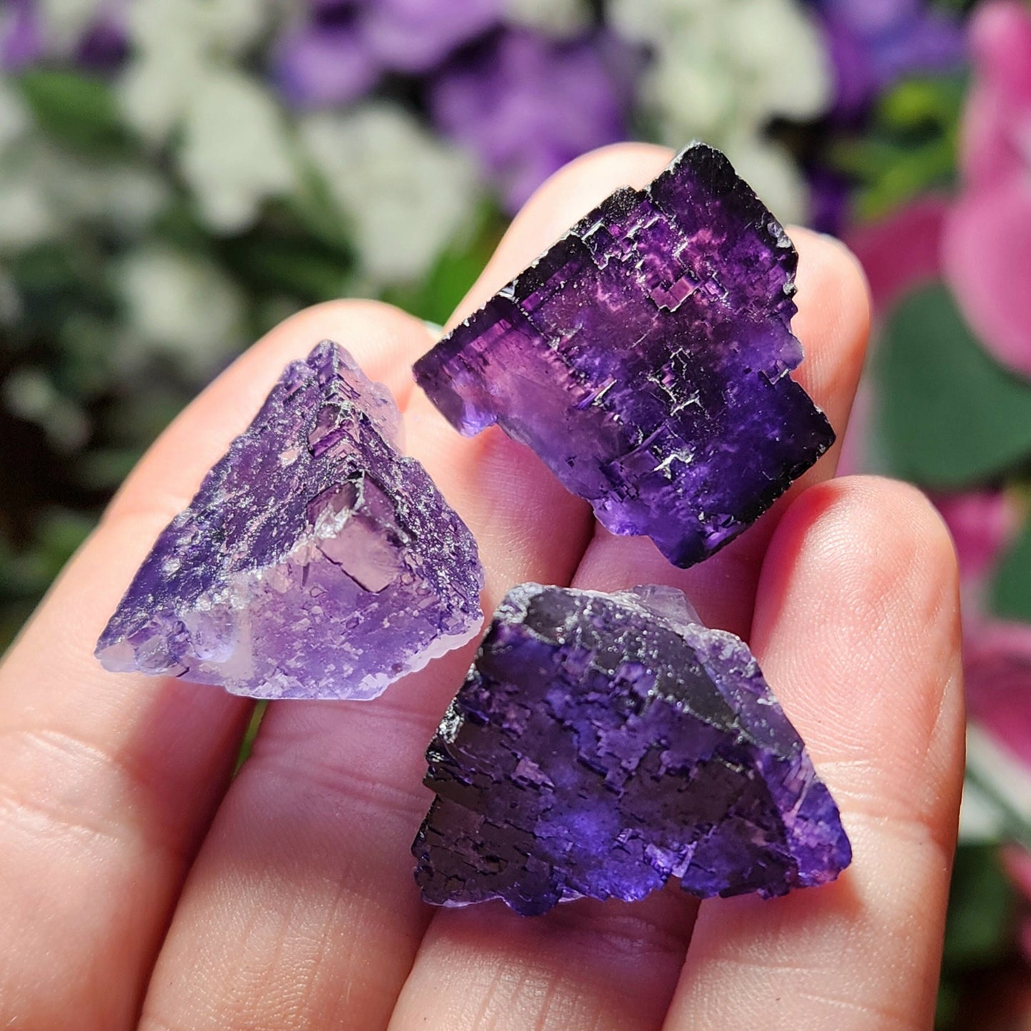 Etched Fluorite