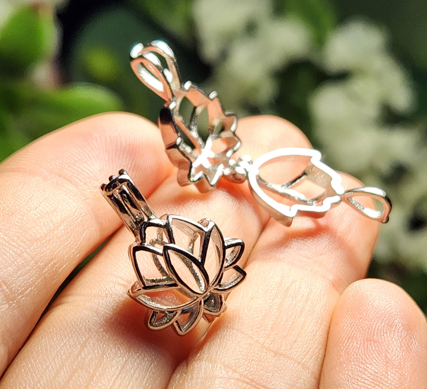Lotus Cage Pendant