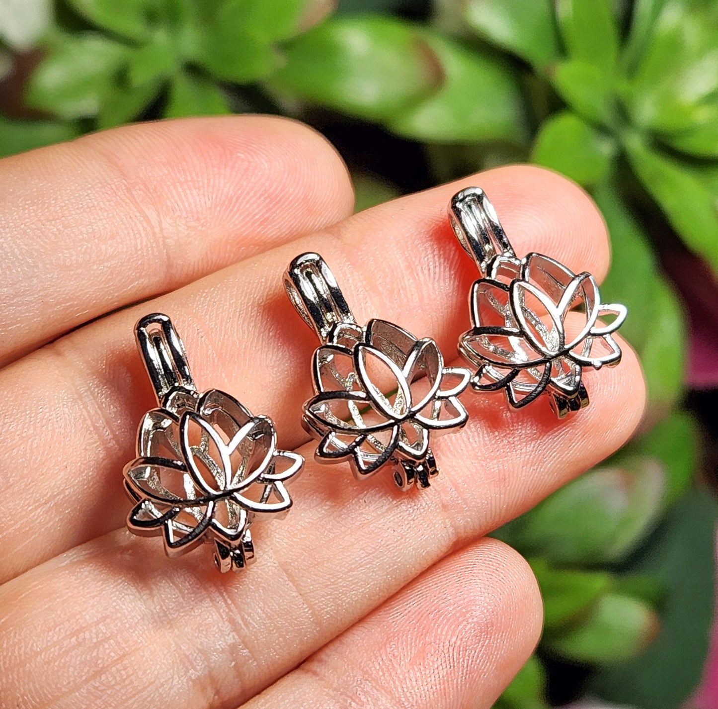 Lotus Cage Pendant
