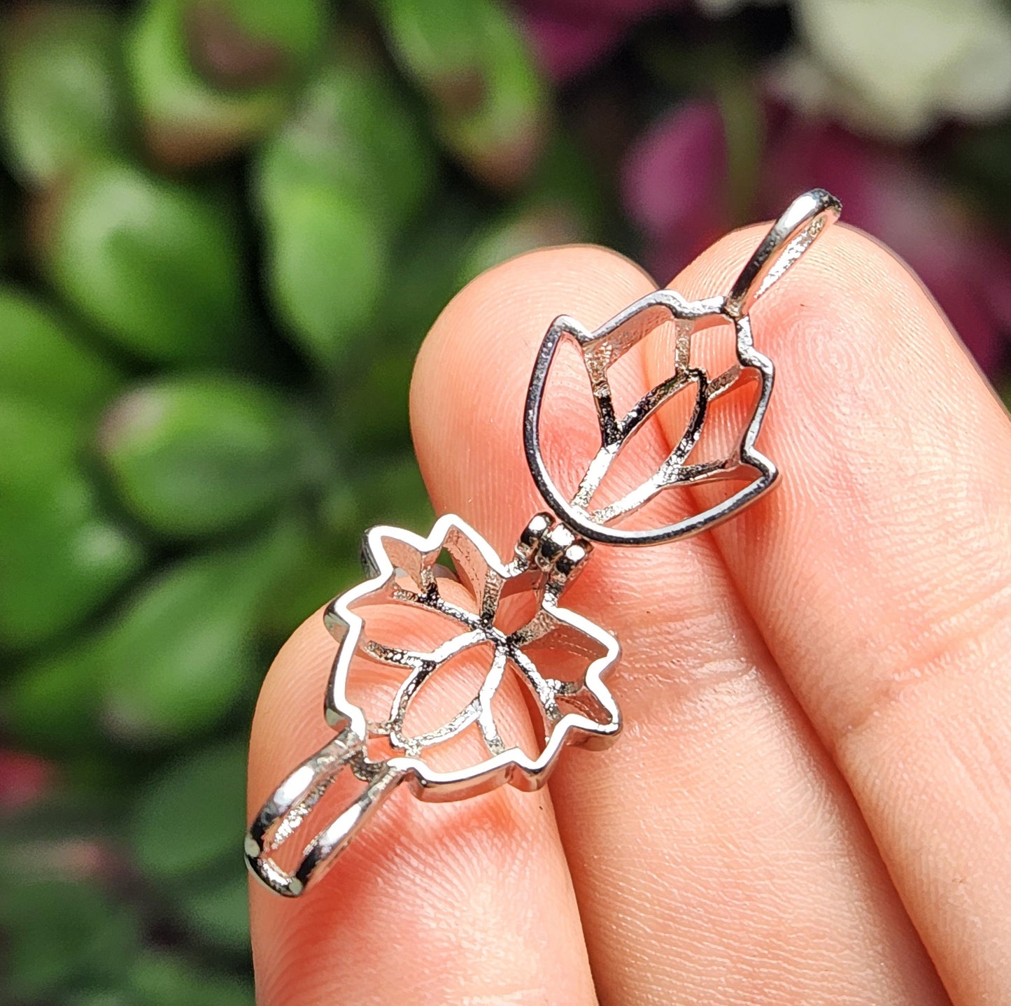 Lotus Cage Pendant