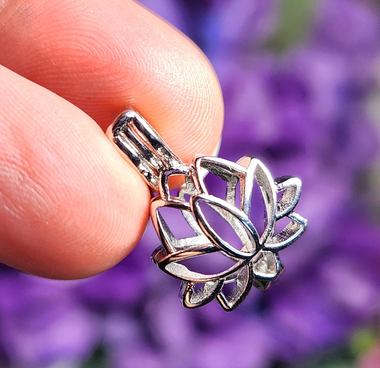 Lotus Cage Pendant