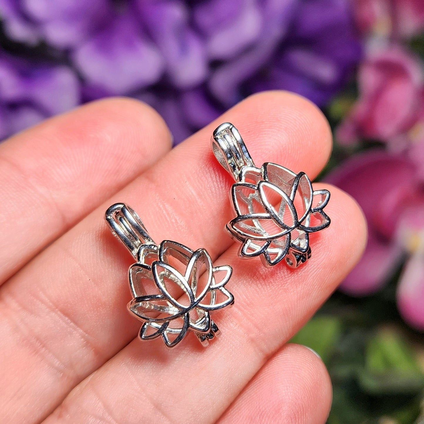 Lotus Cage Pendant