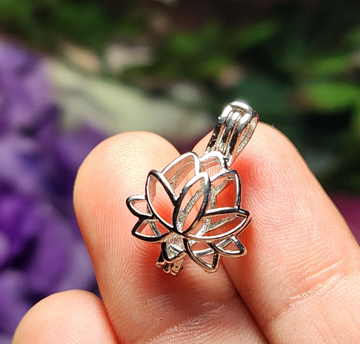 Lotus Cage Pendant