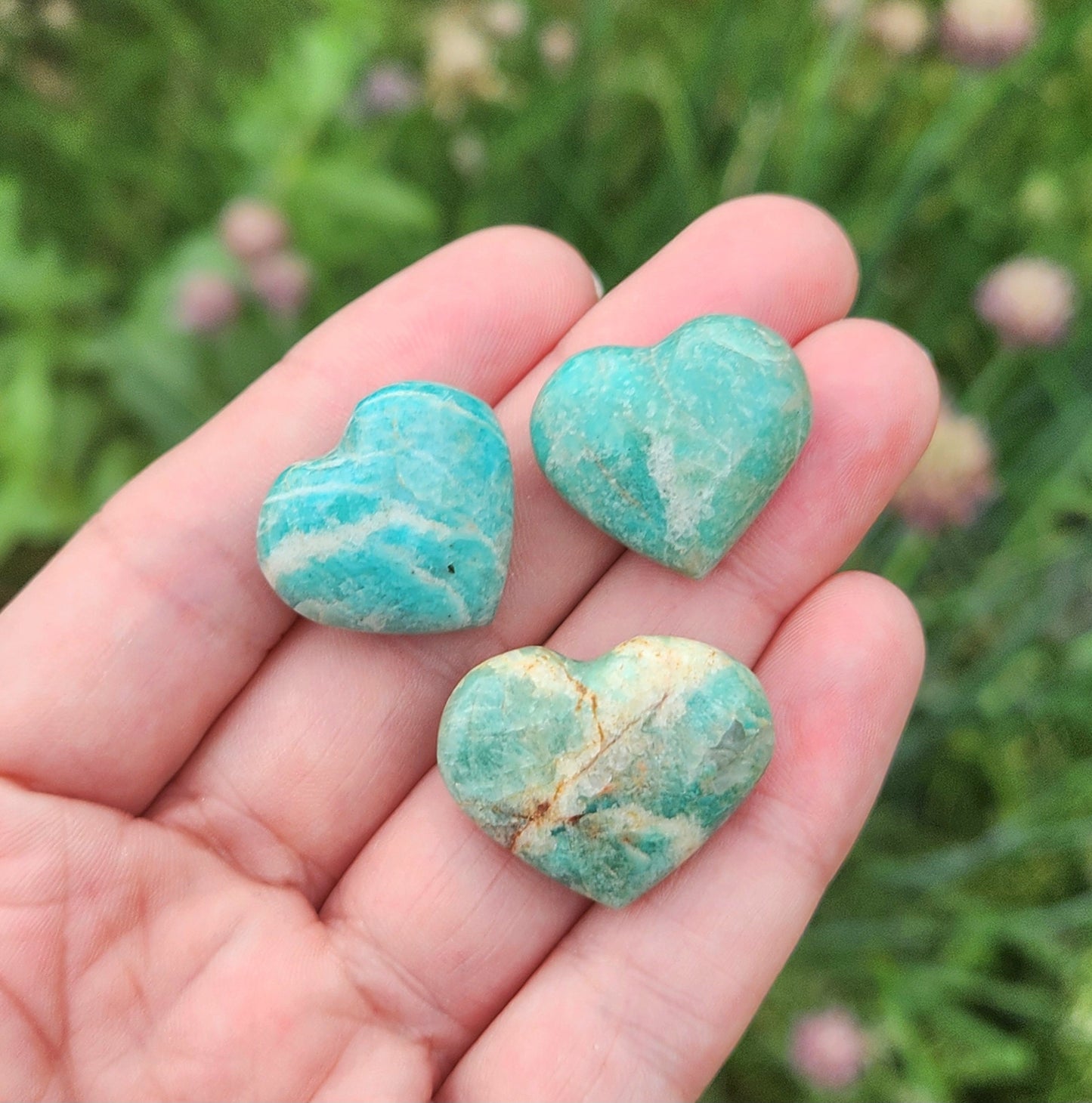 Amazonite Heart