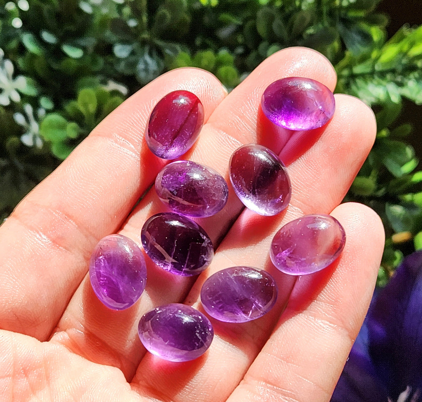 Amethyst Crystal Cabochon