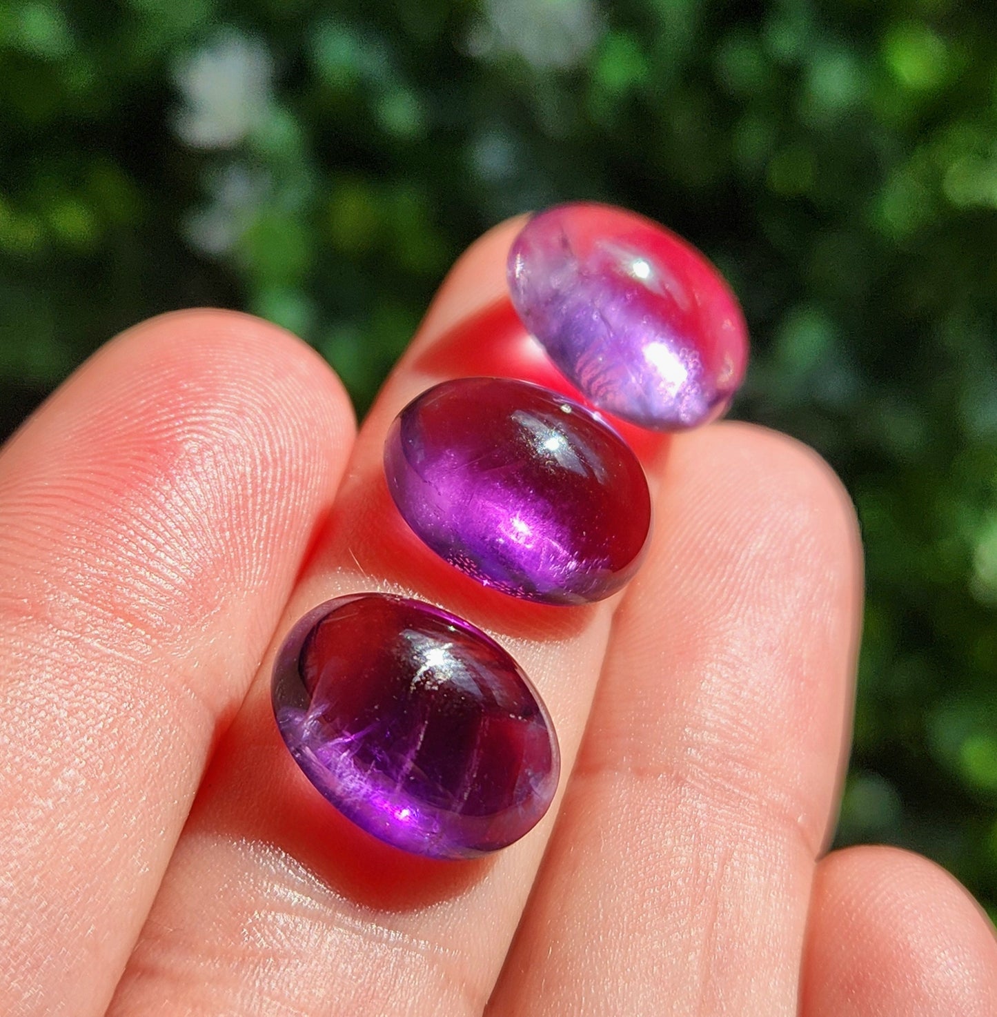 Amethyst Crystal Cabochon