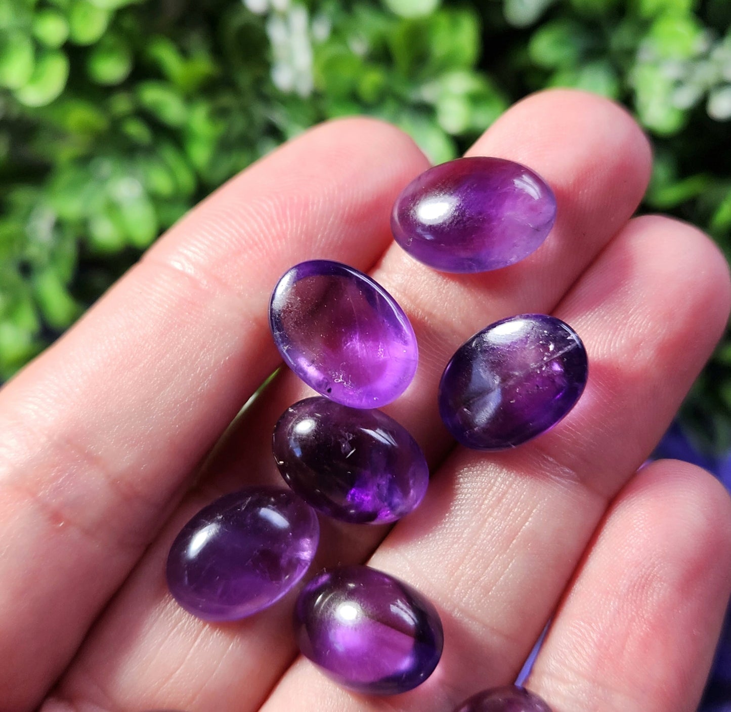 Amethyst Crystal Cabochon